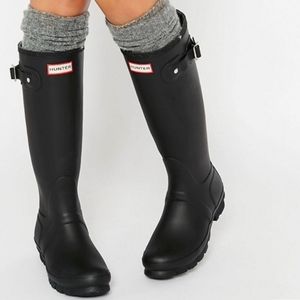 HUNTER Original Tall Waterproof Rain Boot 8F